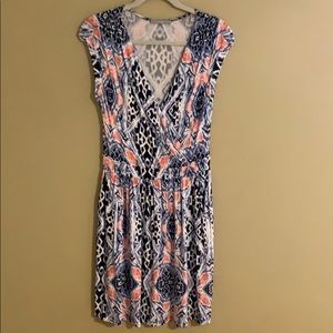 Faux Wrap Dress